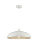 Lampa suspendata Kaelan 1 Light Single Pendant White