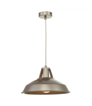 Lampa suspendata Owain 1 Light Pendant Pewter