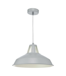 Lampa suspendata Owain 1 Light Pendant Grey