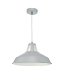 Lampa suspendata Owain 1 Light Pendant Grey