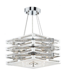 Lampa suspendata Cube 5 Light Pendant Polished Chrome