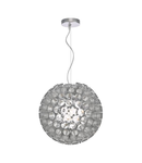 Lampa suspendata Serafina 1 Light Pendant Brushed Chrome Small