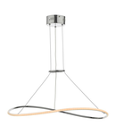 Lampa suspendata Lisette Pendant Polished Chrome LED