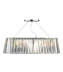 Lampa suspendata Cecilia 3 Light G9 Oval Linear Pendant Bar