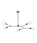 Lampa suspendata Euphemia 5 Light Pendant Black