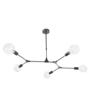 Lampa suspendata Euphemia 5 Light Pendant Black