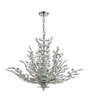 Lampa suspendata Cordelia 9 Light Pendant Polished Chrome & Crystal