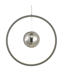 Lampa suspendata Mercury Pendant Vertical Grey LED