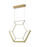 Lampa suspendata Hexagon Pendant Gold LED