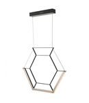 Lampa suspendata Hexagon Pendant Black LED