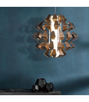 Lampa suspendata Falcon Pendant Polished Chrome Brushed Bronze LED