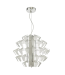 Lampa suspendata Falcon Pendant Polished Chrome Acrylic LED