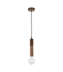 Lampa suspendata Ziva Pendant Gold & Wood