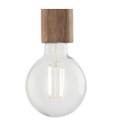 Lampa suspendata Ziva Pendant Gold & Wood