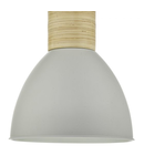 Lampa suspendata Adna Pendant Grey & Wood