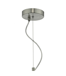 Lampa suspendata Jarama Pendant Grey & Silver