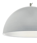 Lampa suspendata Jarama Pendant Grey & Silver