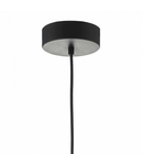 Lampa suspendata Enoch Pendant Matt Black & Stainless Steel LED