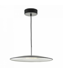 Lampa suspendata Enoch Pendant Matt Black & Stainless Steel LED