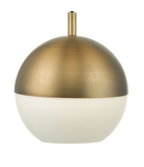 Lampa suspendata Andre 1 Light Pendant Aged Brass