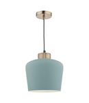 Lampa suspendata Sullivan 1 Light Pendant Blue Grey/Copper