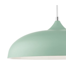 Lampa suspendata Kaelan 1 Light Pendant Matt Pale Green