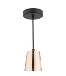 Lampa suspendata Toronto Pendant Matt Black & Copper