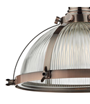 Lampa suspendata Debut 1 Light Pendant Brushed Antique Copper