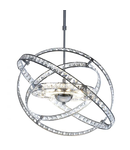 Lampa suspendata Eternity 10 Light Pendant Faceted Crystal and Polished Chrome