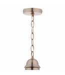 Lampa suspendata Terrace 1 Light Pendant Copper