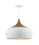 Lampa suspendata Gaucho 1 Light Pendant White Large