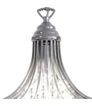 Lampa suspendata Suri 1 Light Pendant Crystal Polished Chrome