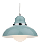 Lampa suspendata Dynamo 1 Light Pendant Blue