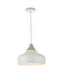 Lampa suspendata Gaucho 1 Light Pendant White