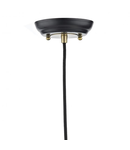 Lampa suspendata Hannover 1 Light Pendant Black Antique Brass