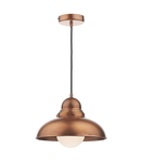 Lampa suspendata Dynamo 1 Light Pendant Antique Copper