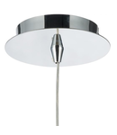 Lampa suspendata Decade 1 Light Pendant Polished Chrome/Clear