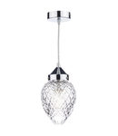 Lampa suspendata Agatha 1 Light Pendant Polished Chrome