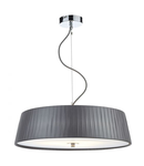 Lampa suspendata Wheel 3 Light Slimline 570MM Pendant Grey