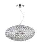 Lampa suspendata Kyrie 3 Light Pendant Polished Chrome & Crystal