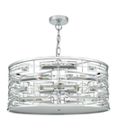 Lampa suspendata Seville 6 Light Pendant K9 Crystal Polished Chrome