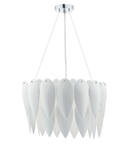 Lampa suspendata Phillipa 3 Light Pendant White Ceramic