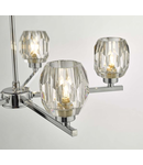 Plafoniera Idina 5 Light Semi Flush Polished Chrome