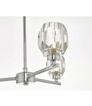 Plafoniera Idina 3 Light Semi Flush Polished Chrome