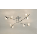 Plafoniera Taghrid 8 Light Semi Flush Polished Chrome