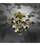 Plafoniera Yadira 4 Light Semi Flush Gold Leaf