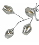 Plafoniera Eloise 9 Light Semi Flush Polished Chrome & Glass