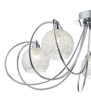 Plafoniera Rafferty 5 Light Semi Flush Polished Chrome