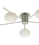 Plafoniera Jasper 5 Light Semi Flush Satin Nickel