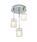 Plafoniera Somerset 3 Light Semi Flush